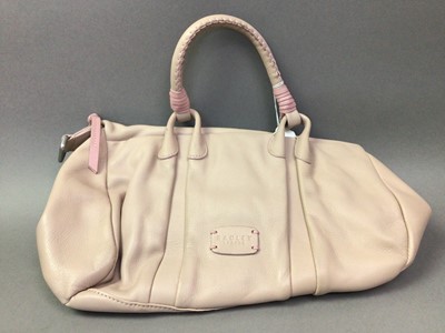 Lot 572 - GREY LEATHER RADLEY HANDBAG