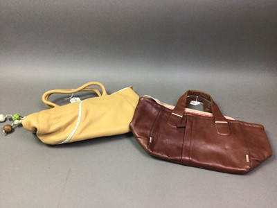 Lot 580 - TAN LEATHER RADLEY HANDBAG