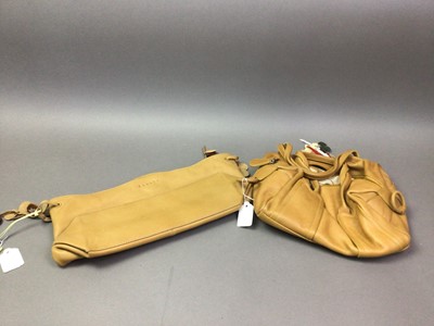 Lot 580 - TAN LEATHER RADLEY HANDBAG