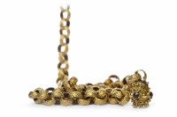 Lot 19 - ORNATE VICTORIAN BELCHER LINK NECK CHAIN the...