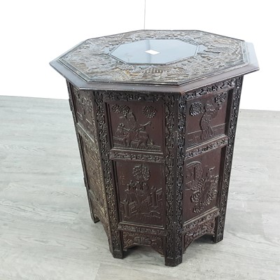 Lot 613 - CHINESE FOLDING TABLE