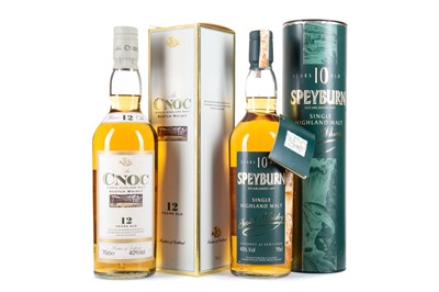 Lot 238 - ANCNOC 12 YEAR OLD AND SPEYBURN 10 YEAR OLD