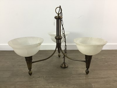 Lot 848 - SET OF THREE CHANDELIERS