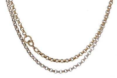 Lot 504 - NINE CARAT GOLD CHAIN