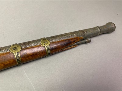 Lot 38 - AFGHAN JEZAIL FLINTLOCK MUSKET