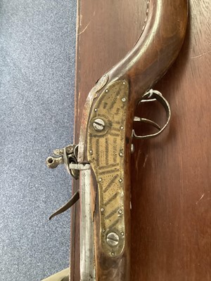 Lot 38 - AFGHAN JEZAIL FLINTLOCK MUSKET