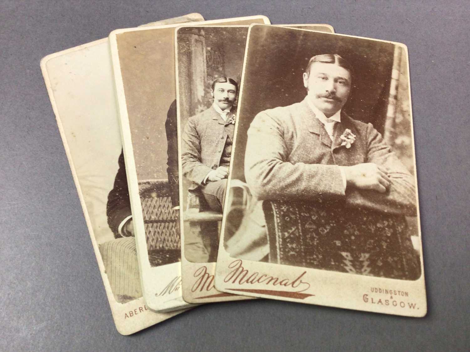 Lot 18 - COLLECTION OF VICTORIAN AND EDWARDIAN PORTRAIT PHOTOGRAPHS