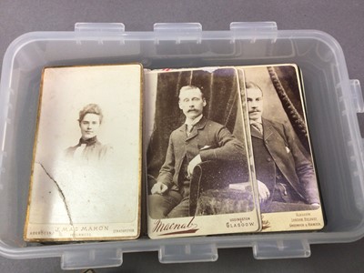 Lot 18 - COLLECTION OF VICTORIAN AND EDWARDIAN PORTRAIT PHOTOGRAPHS