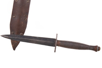 Lot 306 - FAIRBAIRN-SYKES TYPE FIGHTING KNIFE