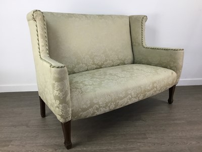 Lot 106 - EDWARDIAN PARLOUR SOFA