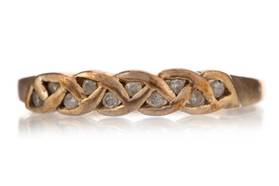 Lot 448 - DIAMOND SET BAND