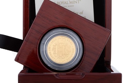 Lot 65 - ELIZABETH II QUARTER OUNCE GOLD PROOF COIN