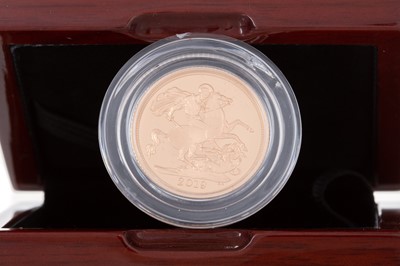 Lot 66 - ELIZABETH II GOLD PROOF SOVEREIGN