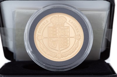 Lot 71 - ELIZABETH II DOUBLE LAUREL GOLD PROOF COIN
