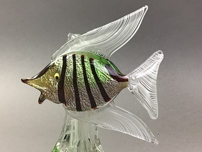 Lot 100 - MURANO STYLE GLASS FISH