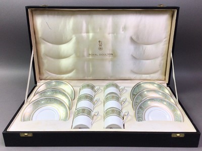 Lot 219 - ROYAL DOULTON PART TEA SET