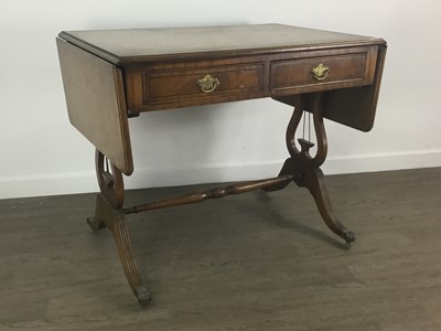 Lot 244 - 20TH CENTURY WALNUT SOFA TABLE