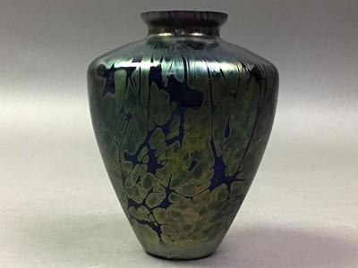 Lot 237 - ROYAL BRIERLY IRRIDESCENT GLASS VASE