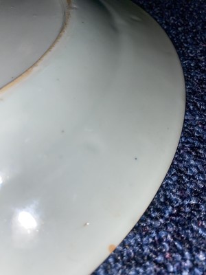 Lot 1047 - TWO 18TH CENTURY CHINESE FAMILLE ROSE PLATES