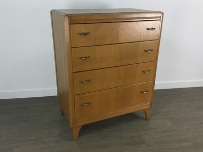 Lot 242 - RETRO CHEST OF DRAWERS