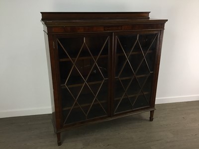 Lot 267 - MAHOGANY BOOKCASE