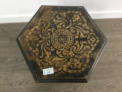 Lot 243 - OCTAGONAL OCCASIONAL TABLE