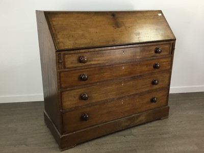 Lot 274 - MAHOGANY BUREAU