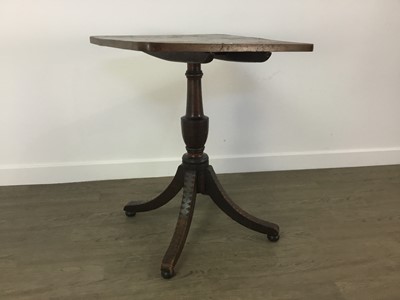 Lot 275 - TWO MAHOGANY OCCASIONAL TABLES