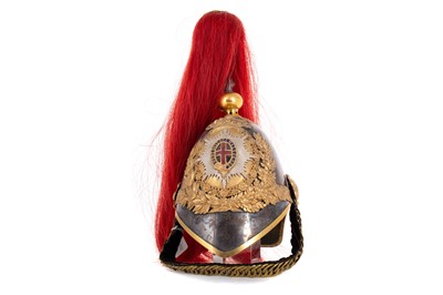 Lot 38 - ROYAL HORSE GUARDS, OFFICER'S ALBERT HELMET