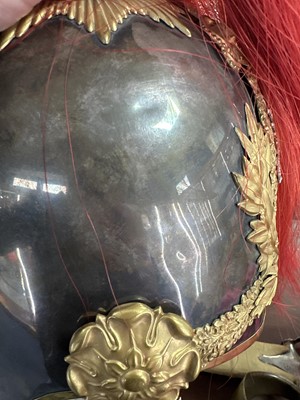 Lot 38 - ROYAL HORSE GUARDS, OFFICER'S ALBERT HELMET