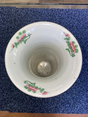 Lot 1048 - TWO CHINESE CANTON FAMILLE ROSE VASES