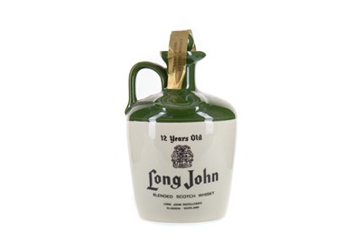 Lot 265 - LONG JOHN 12 YEAR OLD CERAMIC DECANTER 1980S