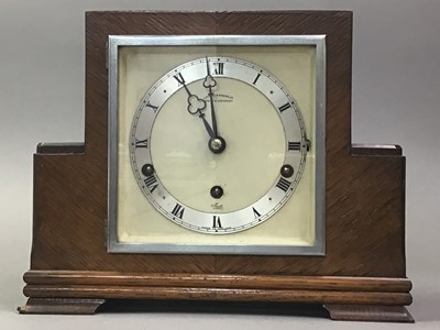 Lot 371 - H. PIDDUCK 7 SONS. LTD MANTLE CLOCK