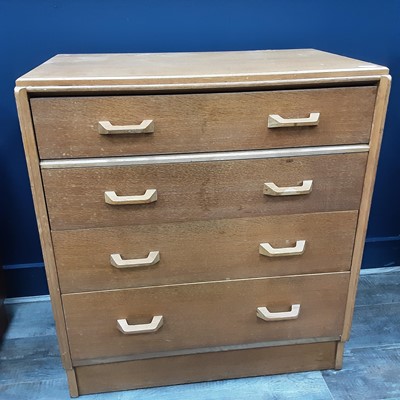 Lot 328 - G-PLAN BRANDON OAK CHEST OF DRAWERS