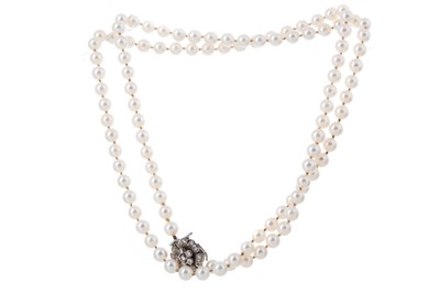 Lot 1147 - PEARL NECKLACE