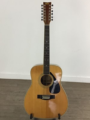 Lot 646 - YAMAHA TWELVE-STRING ACOUSTIC GUITAR