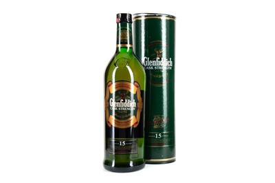 Lot 280 - GLENFIDDICH 15 YEAR OLD CASK STRENGTH 1L