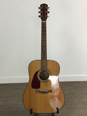 Lot 649 - FENDER LEFT-HANDED ACOUSTIC GUITAR