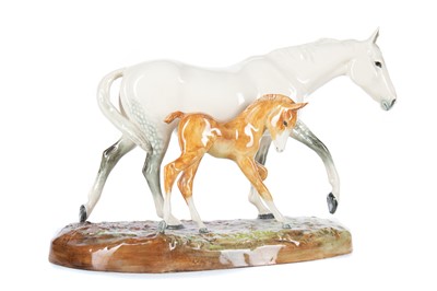 Lot 870 - W.M. CHANCE FOR ROYAL DOULTON, THE GUDE GREY MARE'