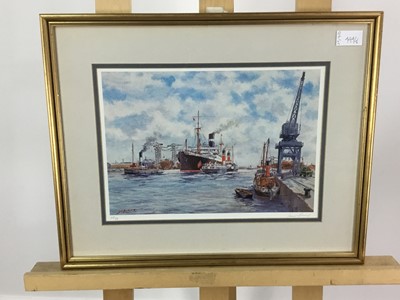 Lot 444 - COLLECTION OF MARITIME PRINTS