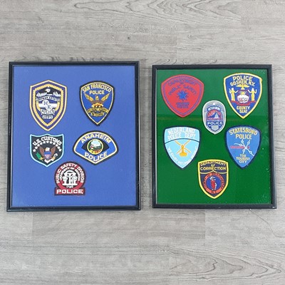 Lot 87 - UK,  NORTH AMERICA AND UK, COLLECTION OF POLICE PATCHES AND BADGES