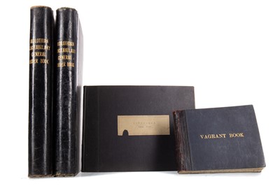 Lot 88 - SCOTTISH, FOUR BOUND VOLUMES OF POLICE RECORDS