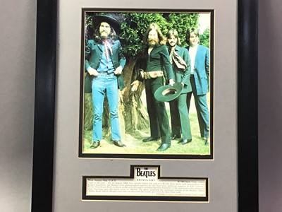 Lot 501 - TWO BEATLES ANTHOLOGY PHOTOGRAPHS