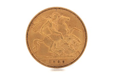 Lot 13 - EDWARD VII HALF SOVEREIGN