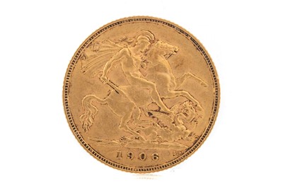 Lot 14 - EDWARD VII HALF SOVEREIGN