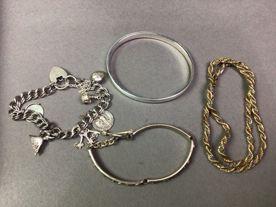 Lot 70 - COLLECTION OF SILVER AND OTHER JEWELLERY