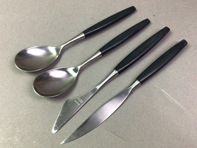 Lot 556 - HACKMAN, FINLAND SERVING SPOON AND FORK