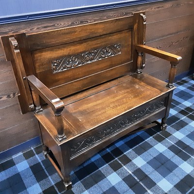 Lot 884 - OAK HALL SETTLE