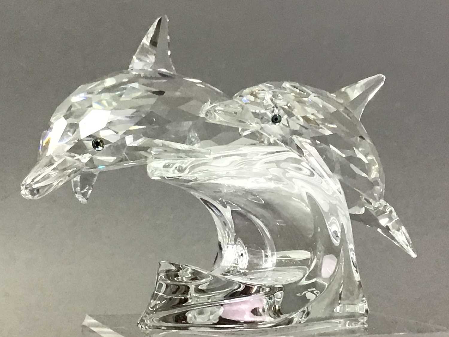 Lot 91 - GROUP OF SWAROVSKI ANIMAL FIGURES