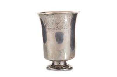 Lot 14 - FRENCH SILVER BEAKER